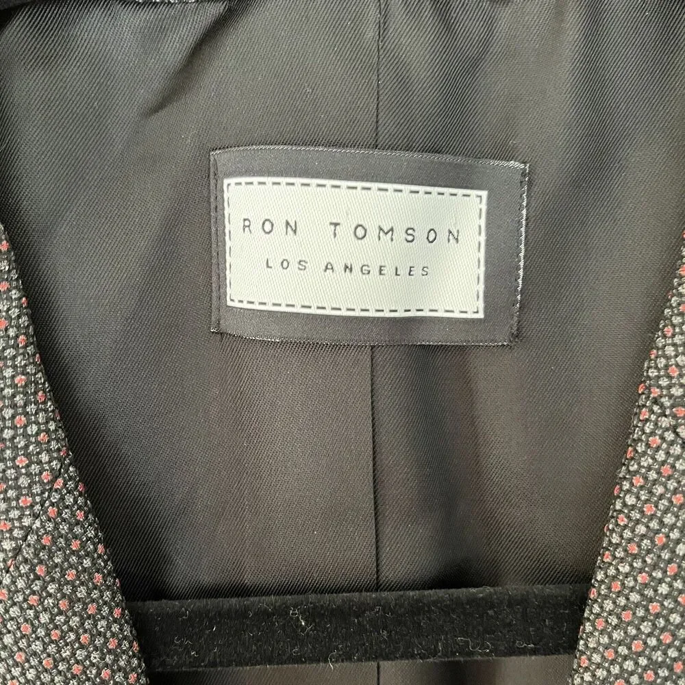 Ron Tomson men's double breasted blazer New with Tags size US 42 CAD-20-8